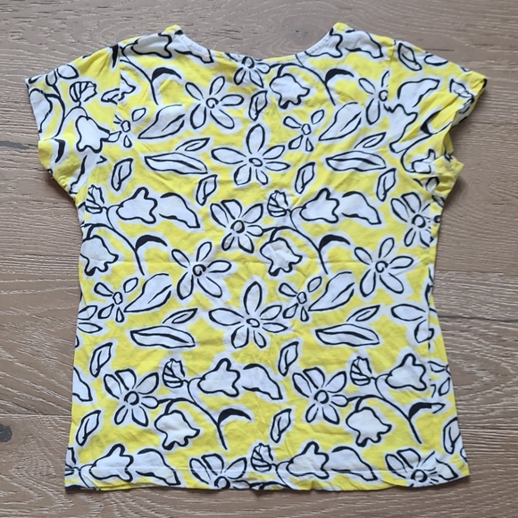 Floral French Connection T-shirt 💛 - Picture 2 of 7